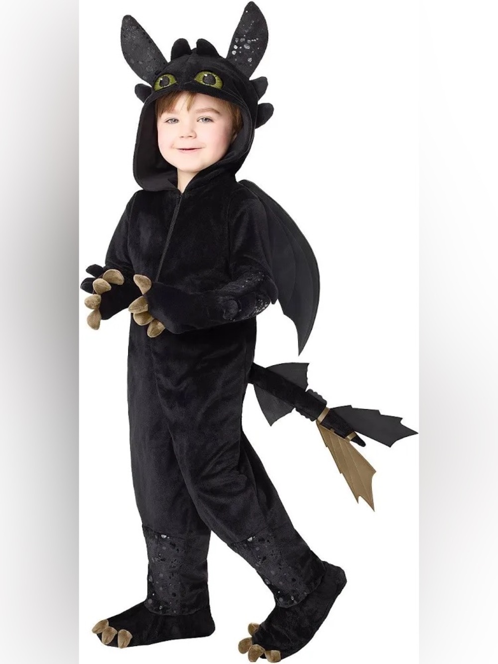 Spirit Halloween Toothless Dragon from How to train a dragon Costume